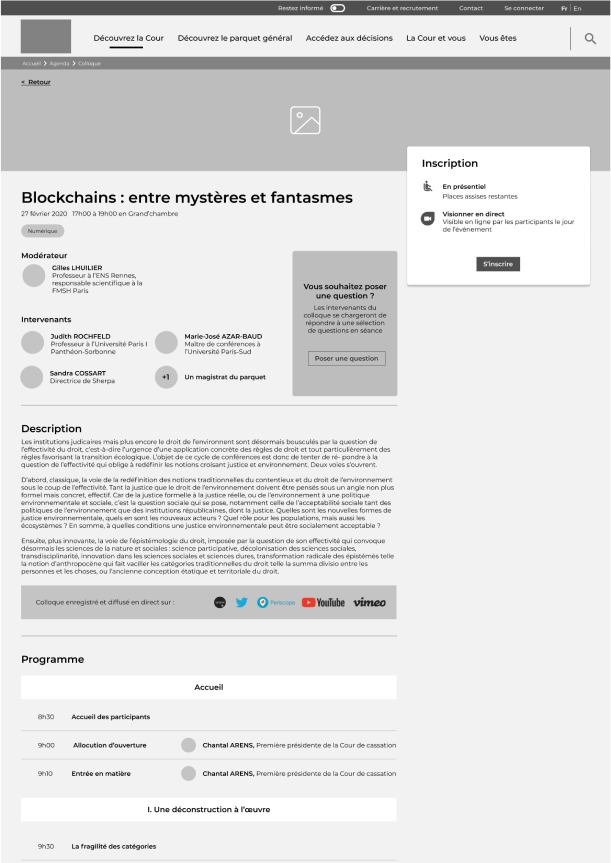 Wireframe high fi